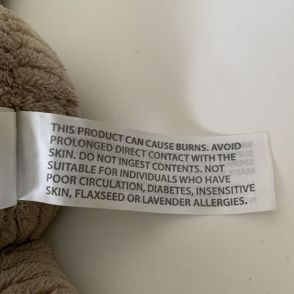 Warmies Sloth Weighted Plush Stuffed Animal Microwavable Lavender Scent - Picture 10 of 11